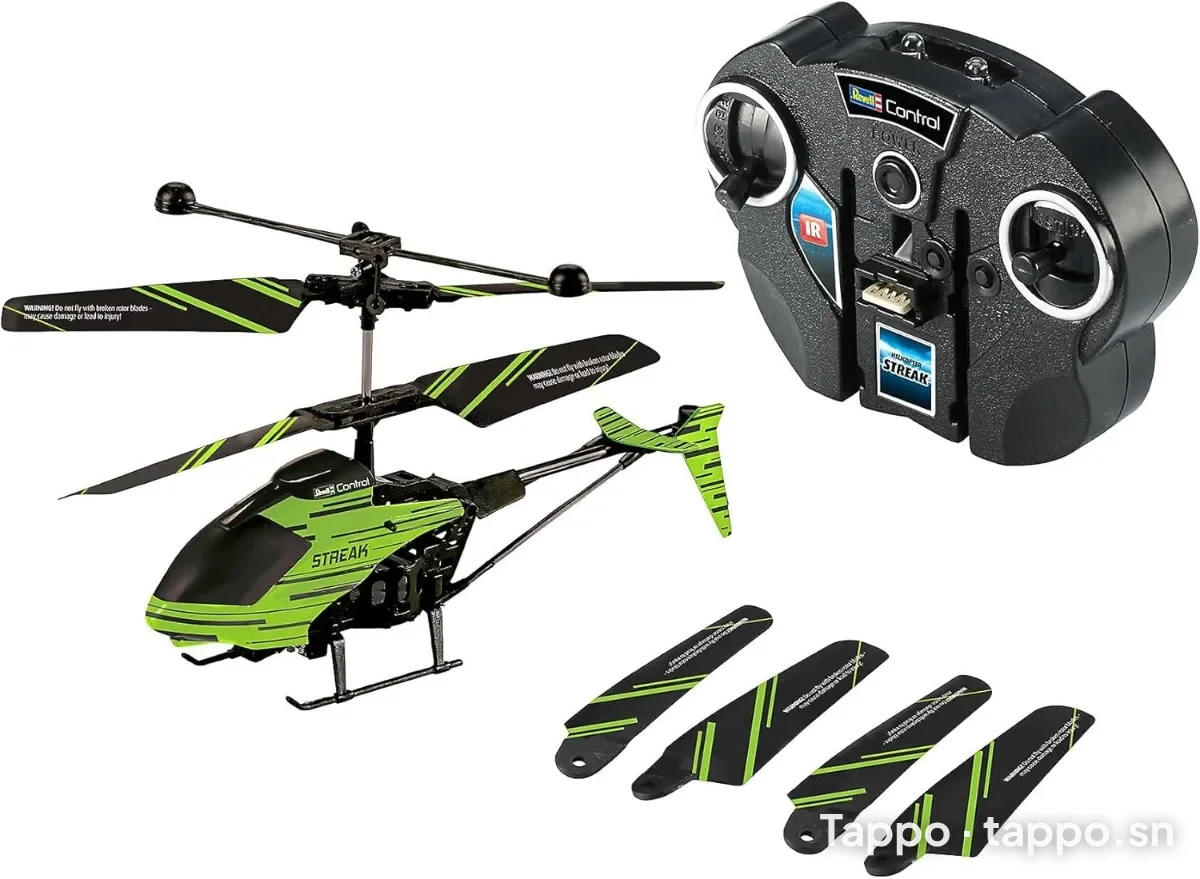 Hélicoptère RC Revell Control Streak Vert Neuf