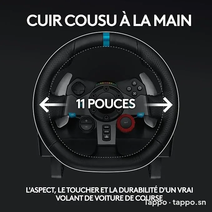 Volant de course et pédales,