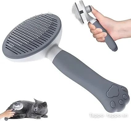 Brosse de toilettage ergonomique pour chiens, chats et lapins