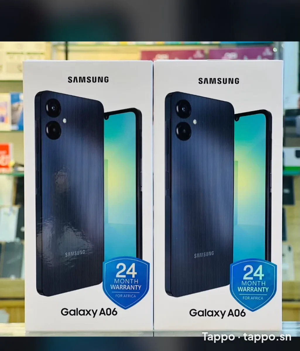 Samsung Galaxy A06 Neufs - Boîtes d'origine