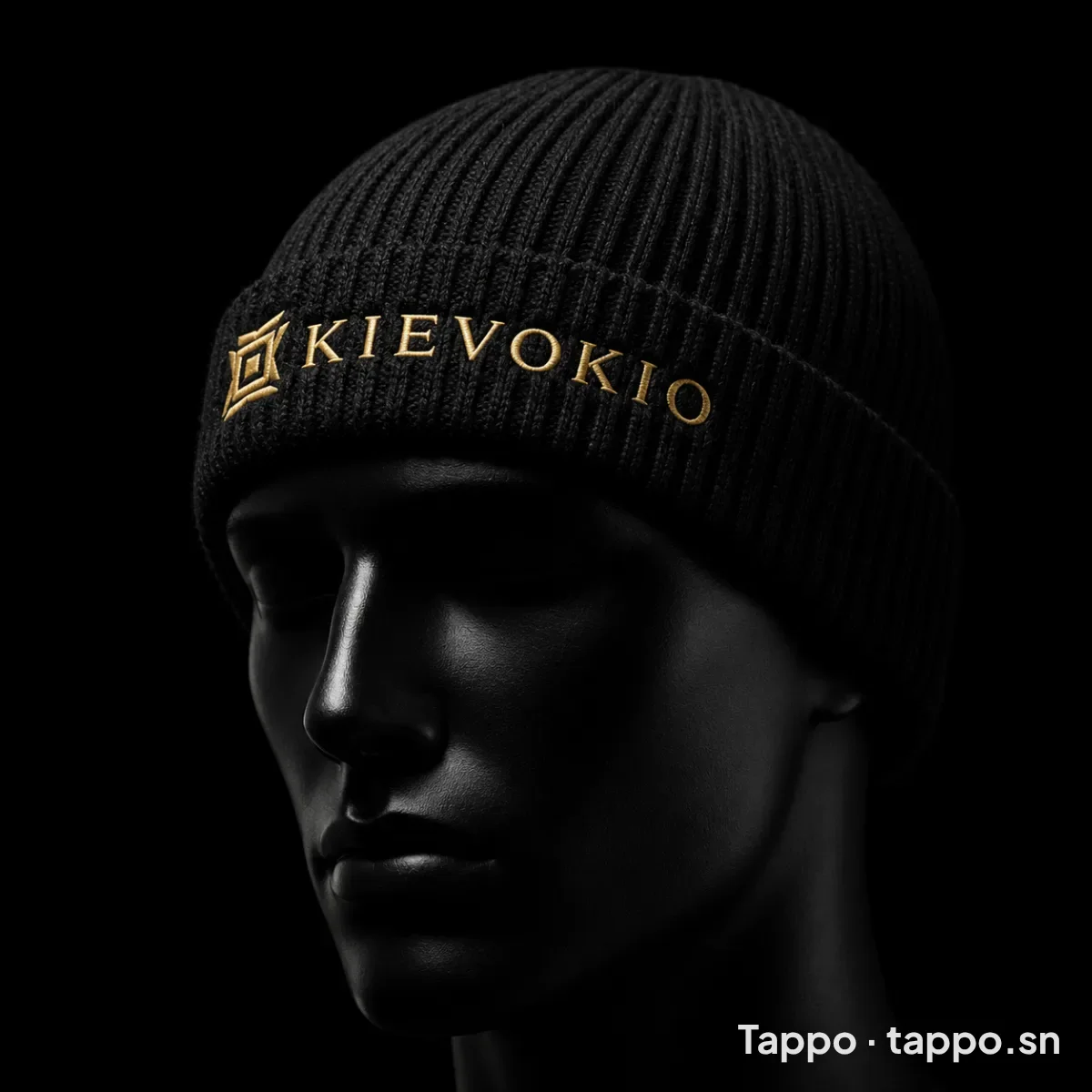Bonnet noir KIEVOKIO élégant