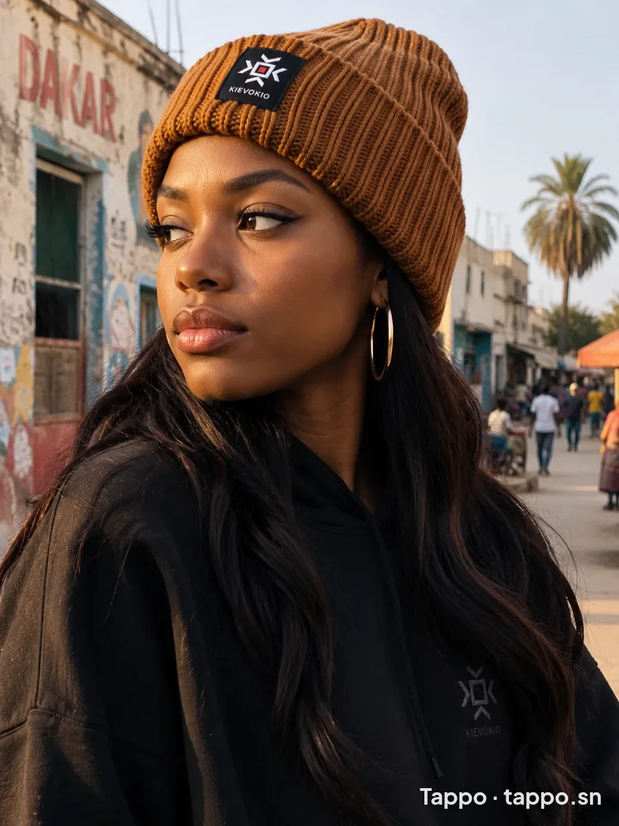 Bonnet KIEVOKIO marron stylé