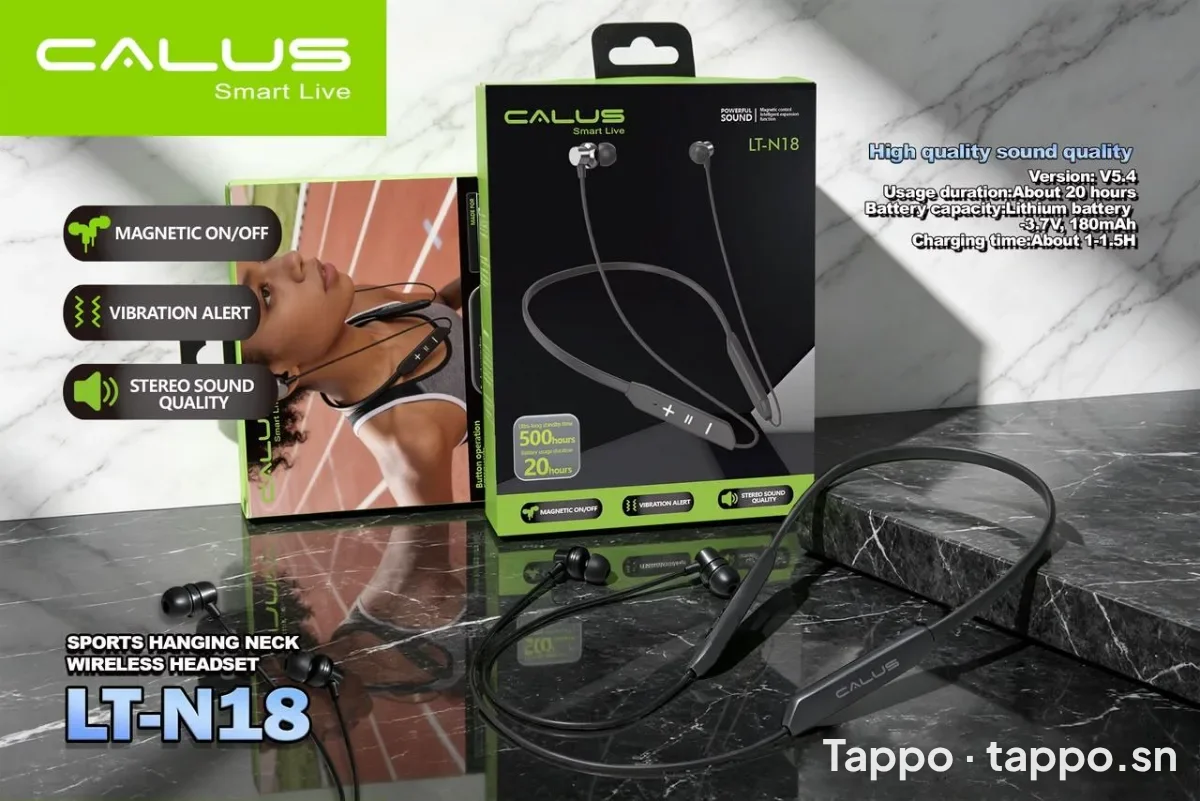 Ecouteurs sans fil tour de cou Calus LT-N18