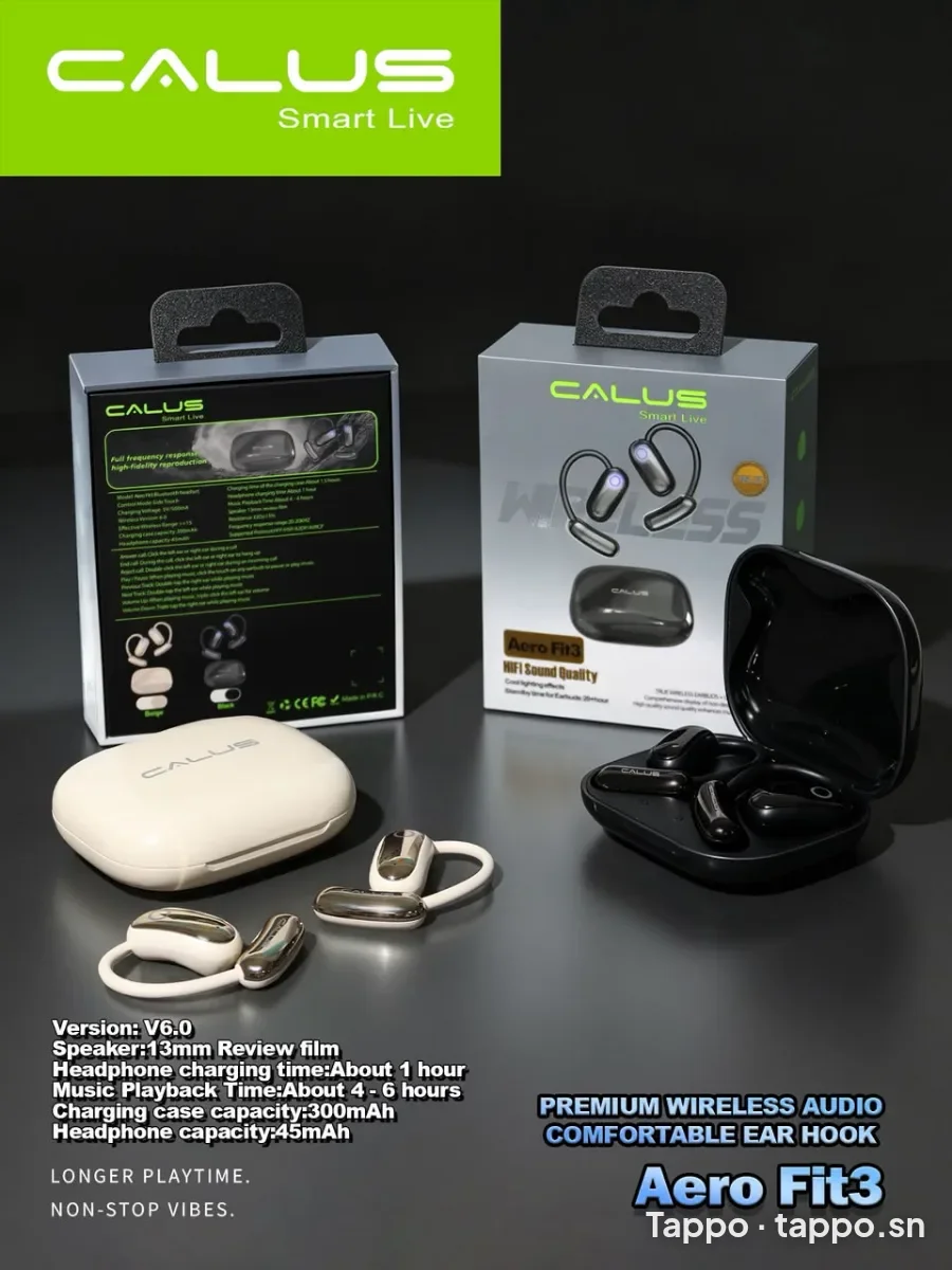 Ecouteurs sans fil Calus Aero Fit3