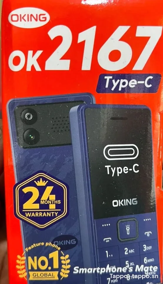 Téléphone portable OKING OK 2167 Type-C
