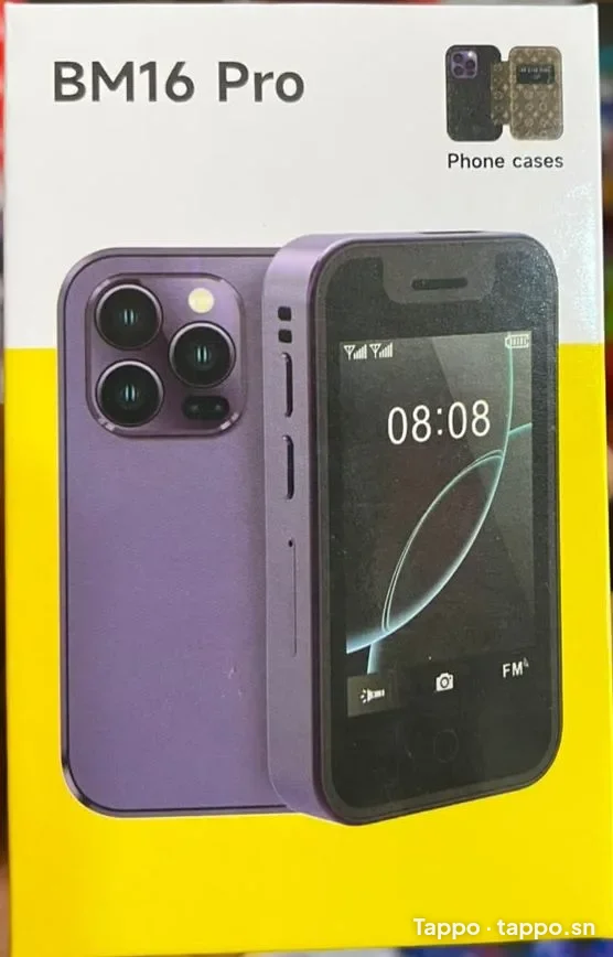 Mini téléphone BM16 Pro violet