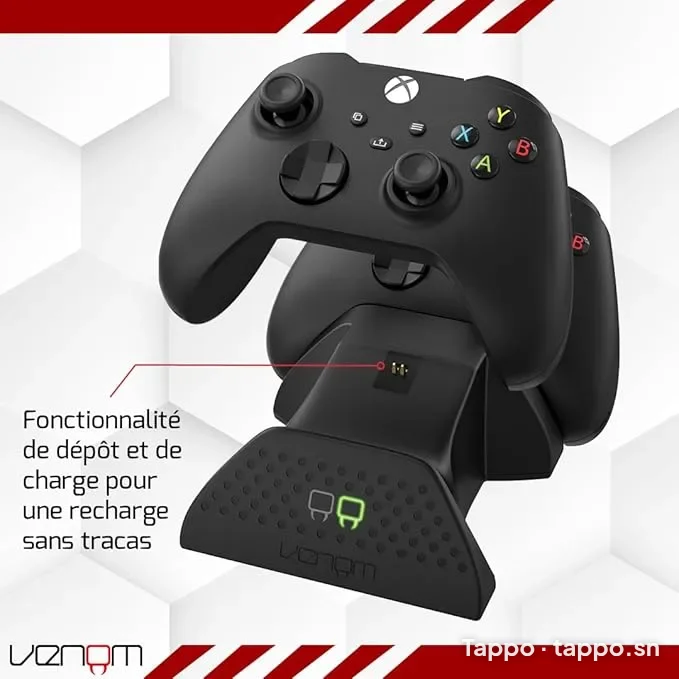 Station de recharge Venom avec 2 batteries pour Xbox Series X/S/One